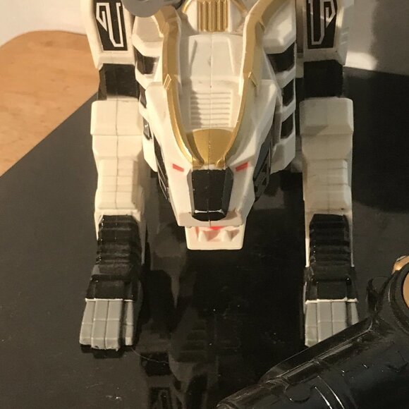 Power Rangers White Ranger Tiger Zord Green Ranger Dragon Dagger Toy Bundle - Picture 3 of 7